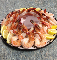 Jumbo Shrimp Cocktail Platter party platter at Deep Water Seafood