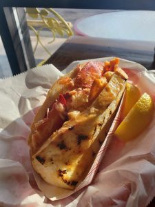 Fresh fish taco from Deep Water Seafood